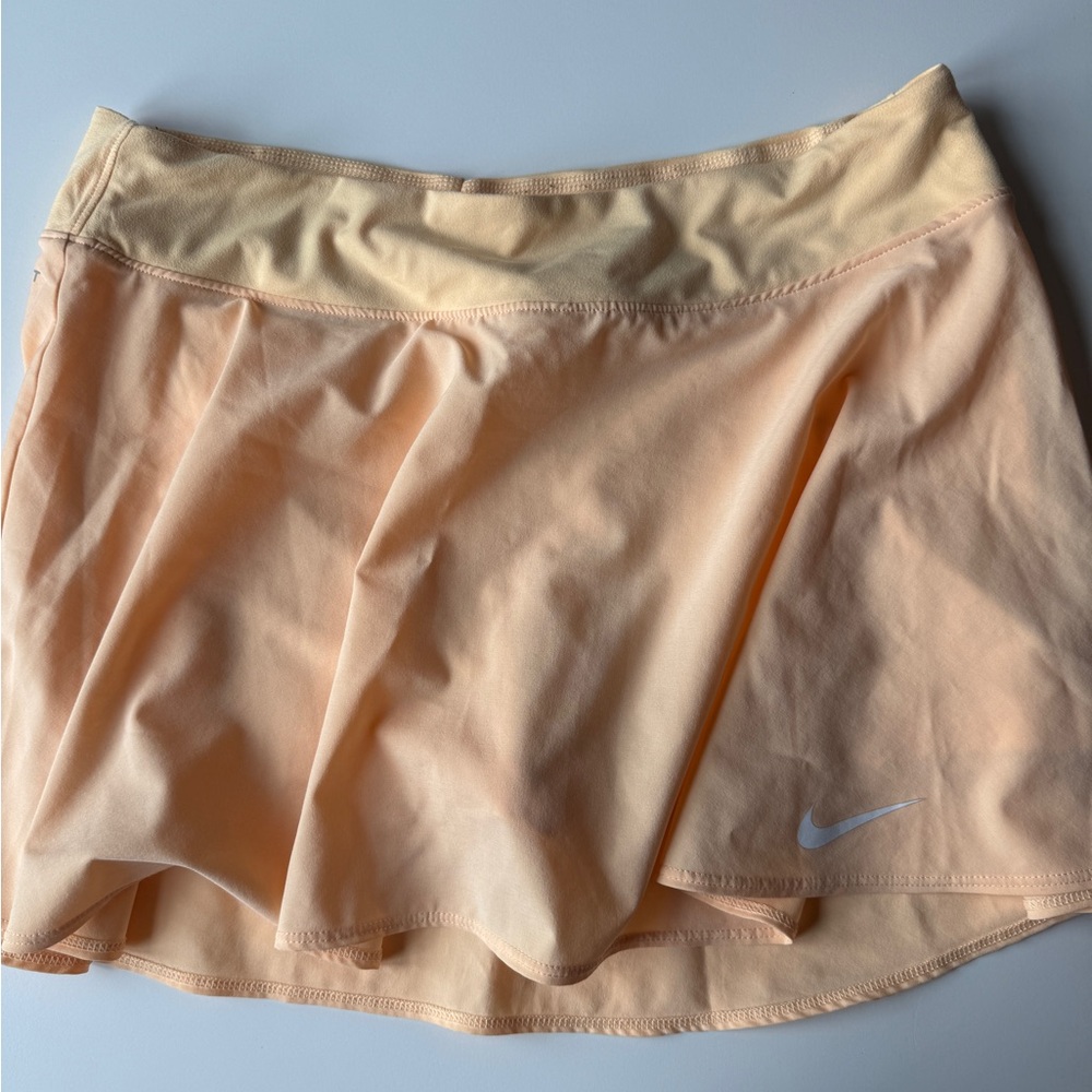 Nike Light Orange Dri-FIT Skirt